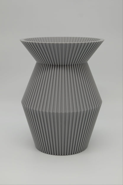 Vase Marrakesch – mit einzigartiger doppelter Lamellenstruktur