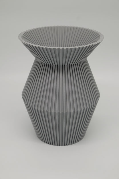 Vase Marrakesch – mit einzigartiger doppelter Lamellenstruktur